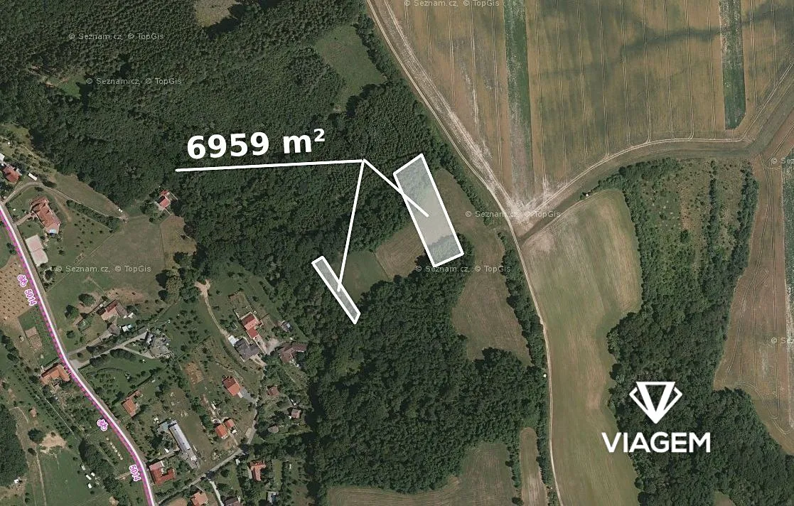 Prodej podílu 1/2 louky 3479 m²